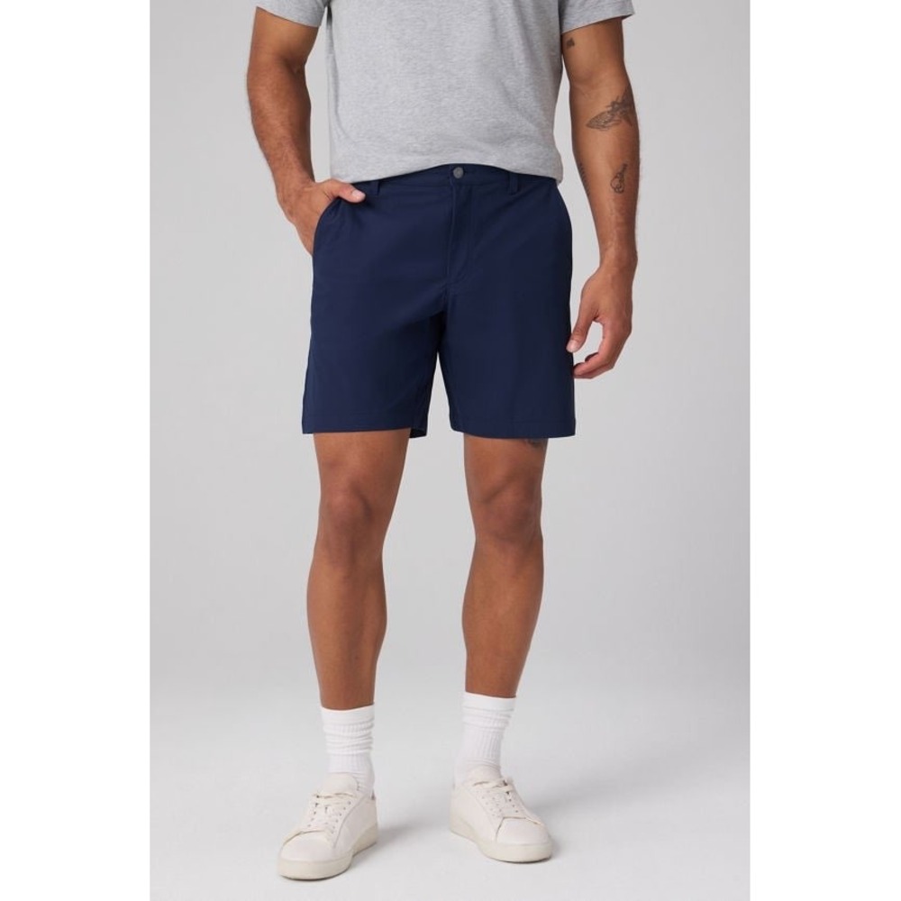 Fabletics‎ Mens The One Short Black Technical Golf Athletic Shorts XXL 8 Inch
